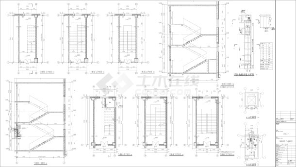 青年大厦16层高层公寓商业公寓建筑设计施工图-图二