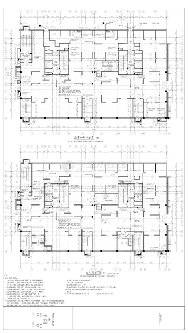 12层老年人托养中心（养老院福利院）建筑设计施工图-图二