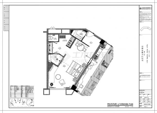 新中式合肥万达锦华酒店 FR2--家庭房灯光装饰设计CAD图-图一
