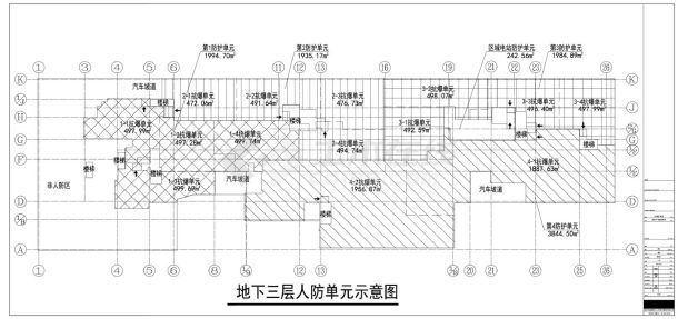 某地区广场电力系统设计图-图一