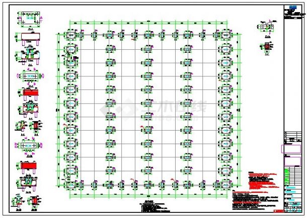 2021单层钢结构厂房全专业施工图纸（完整）-图二