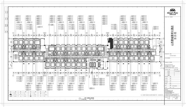 山西晋城晋邦大酒店客房楼-1F平面装饰设计CAD图-图二