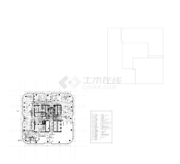 南宁豪华精选酒店平面布置图-图二