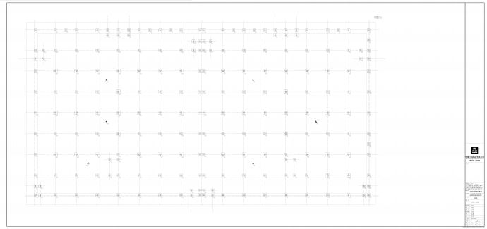 山东济南仓库项目-2号双层库结构设计施工图CAD_图1