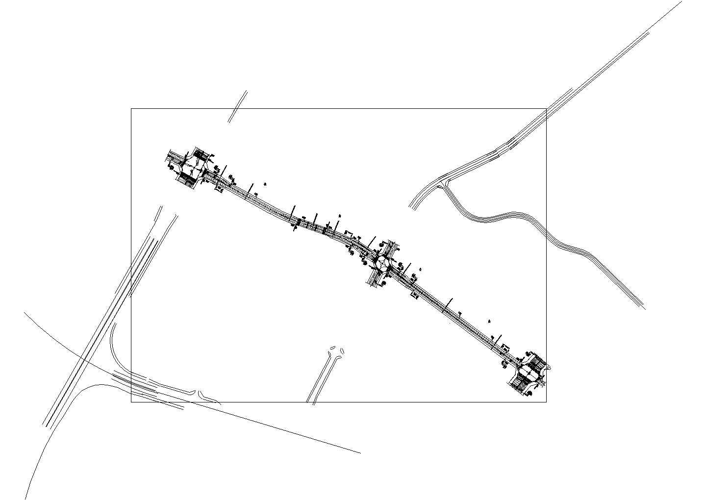 地面道路标线大样图CAD图纸（2020）