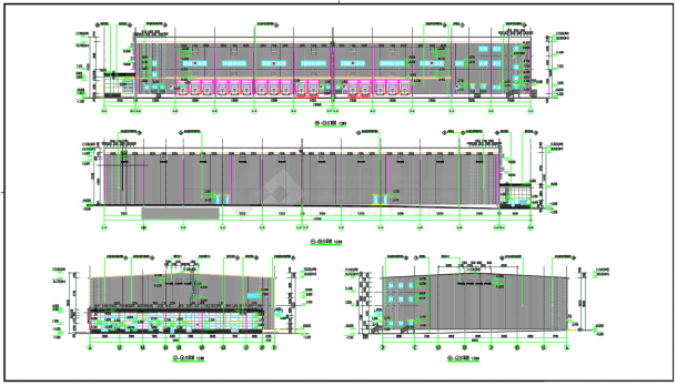 大型的冷库建筑设计施工图（重点节点设计）-图二