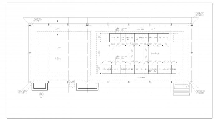 单层砖混结构配电室土建施工图_图1