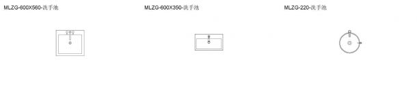 卫浴室内家装集合立面及平面图模图块-图一