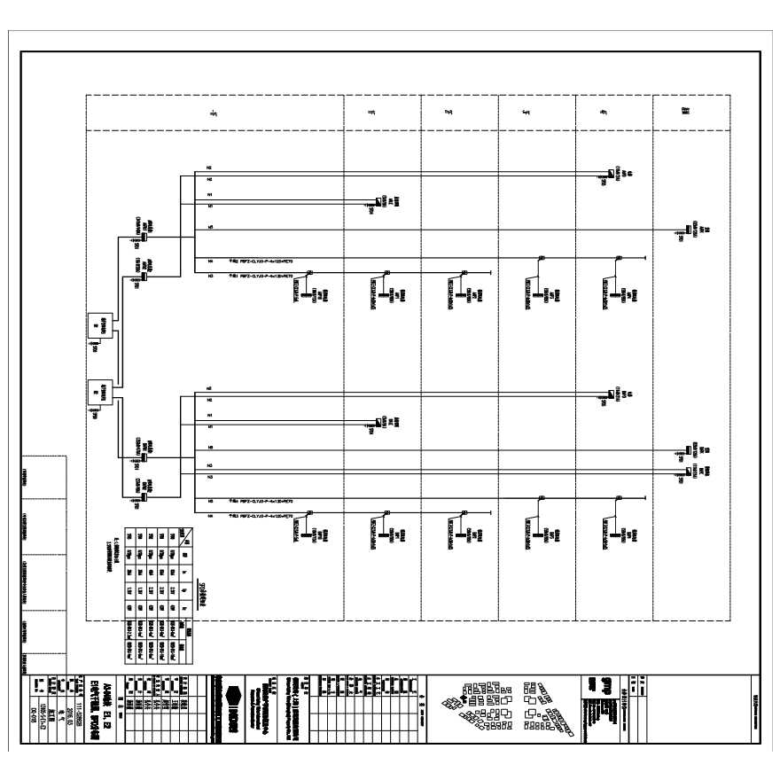13105-S-E1 、 E2-DQ-018-A3-04 地块 E1 、 E2E1 电气干线图、 SPD 分布图.pdf-图一