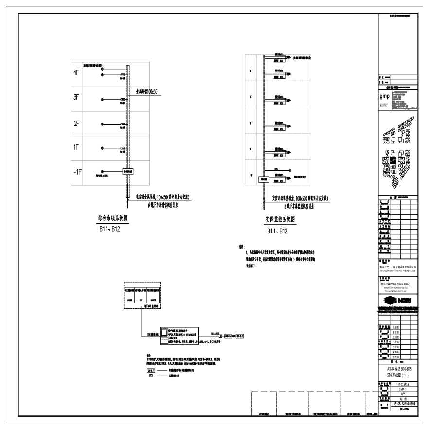 A3-04 地块 B10-B15 弱电系统图（二）.pdf-图一