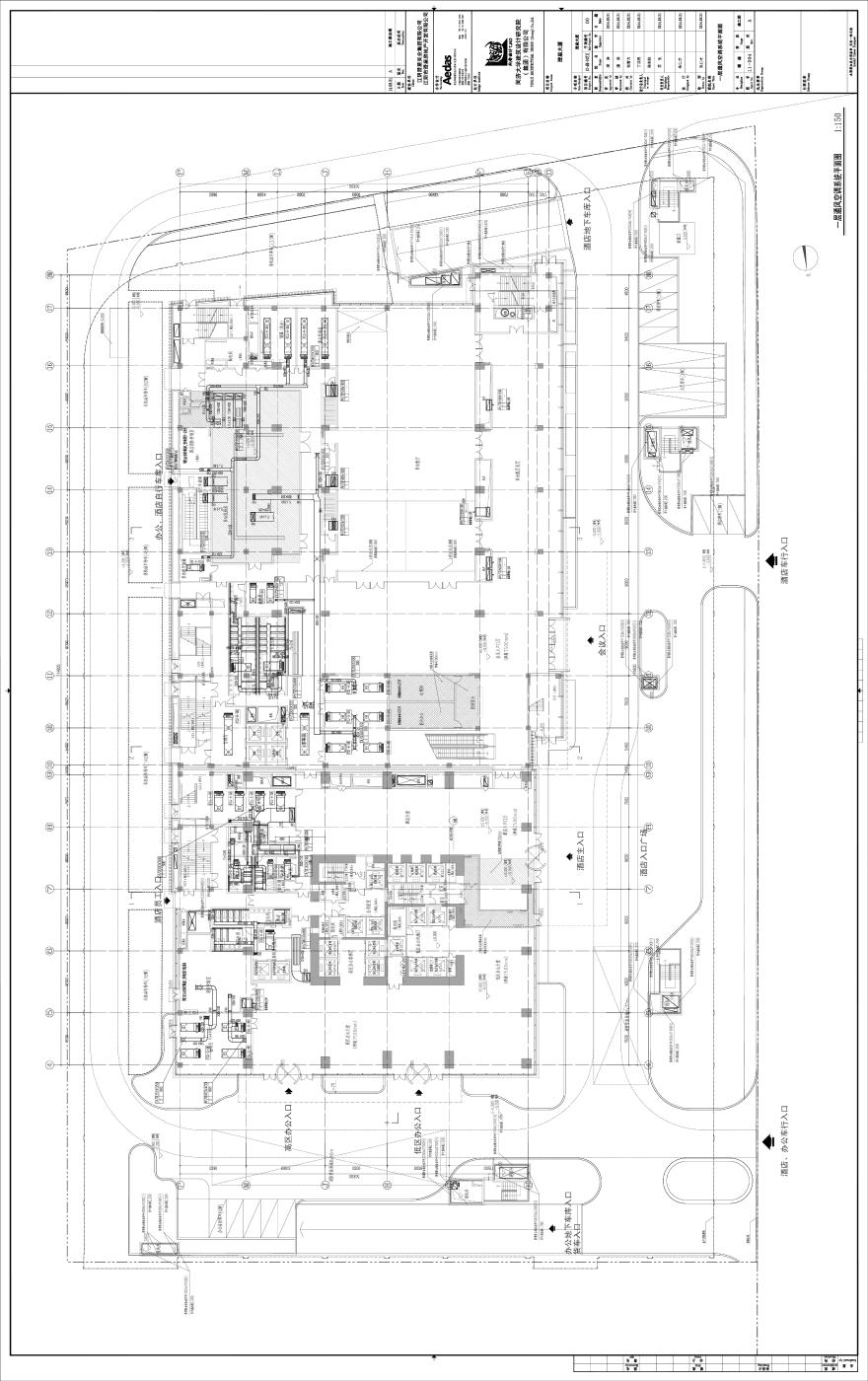 M-11-004_一层通风空调系统平面图.pdf-图一