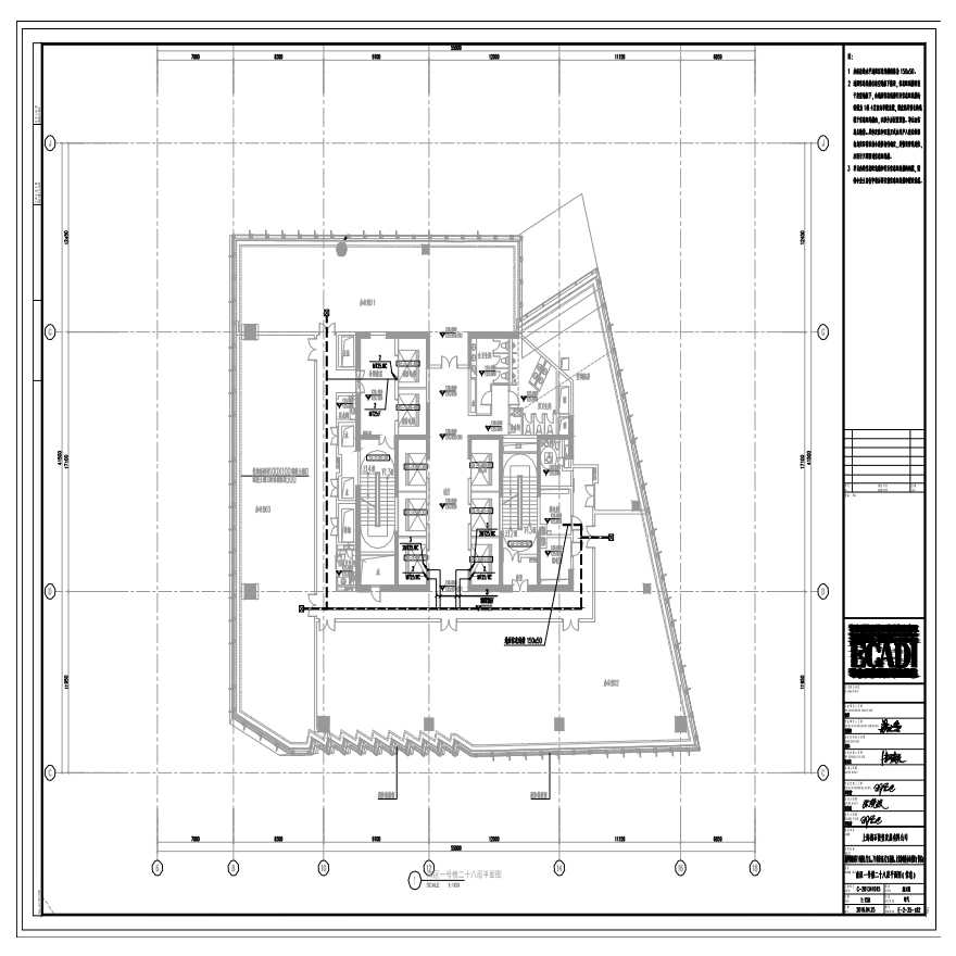 2016-04-25 E-2-25-182 南区一号楼二十八层平面图（信息）-E-2-25-182.pdf-图一