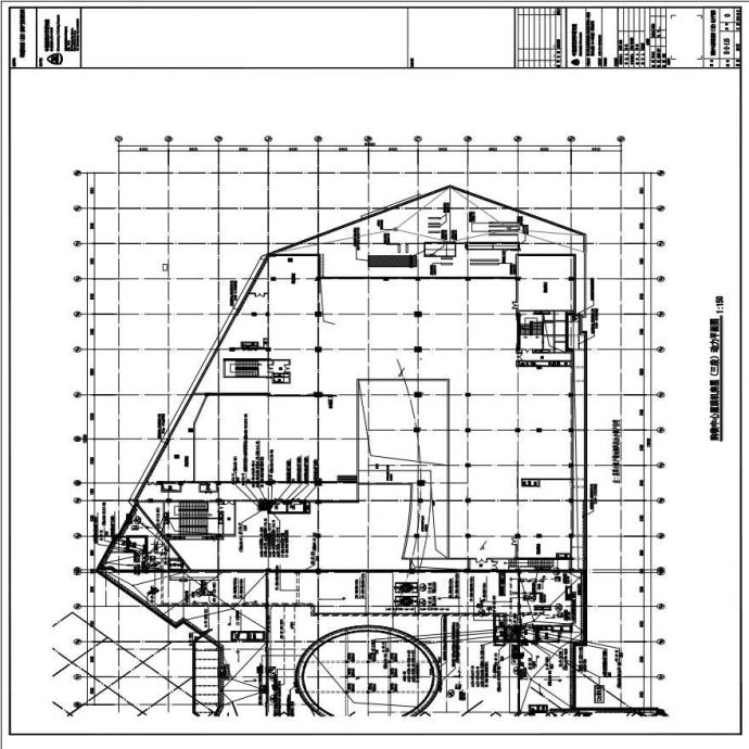 E-2-115 购物中心屋顶机房层（三段）动力平面图 0版 20150331.PDF_图1