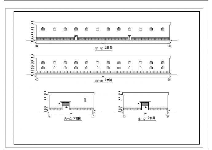长69米 宽24米 2层3496.15平米门式刚架钢结构公司仓库建筑设计施工图纸_图1
