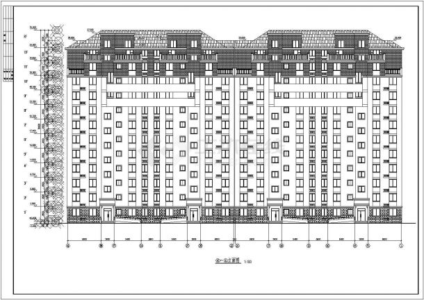 某地12层小高层住宅-建筑设计图-图二