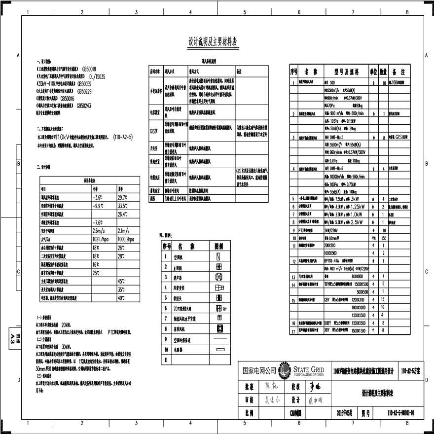 110-A2-5-N0101-01 设计说明及主要材料表.pdf-图一