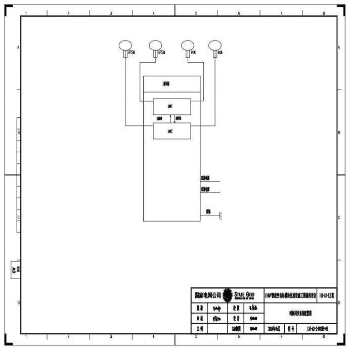 110-A2-2-D0209-02 时间同步系统配置图.pdf_图1