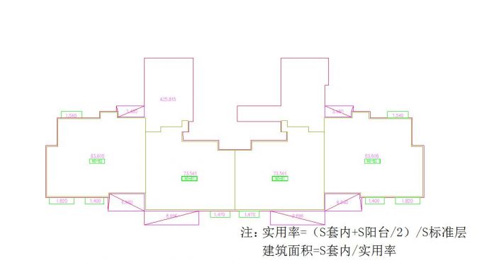 某地东南南昌标准化户型库CAD图纸_图1
