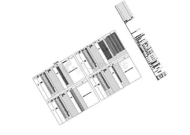 乌兰浩特市吉庆片区棚户区改造（吉庆小区住宅组团）工程全套CAD图-外网电气图-图二