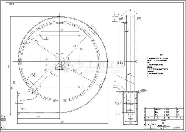 9-12离心风机图纸全套 CAD版本-图二