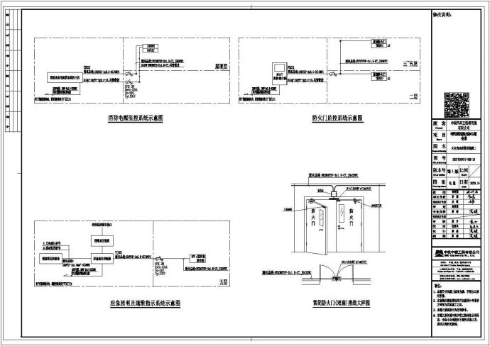 某汽车研究院氢能检测中心综合楼电气CAD施工图_图1