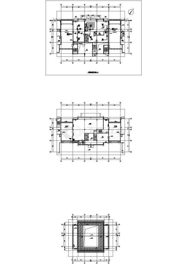 城中村改造D地块地上建筑 暖通 施工图-图二