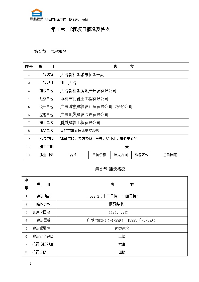 大冶碧桂园一期模板支撑方案（38P）-图二