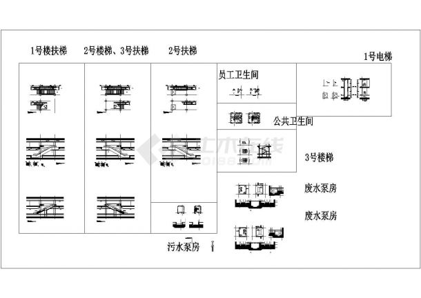 江苏地铁设计建筑施工CAD图第二部分-图二