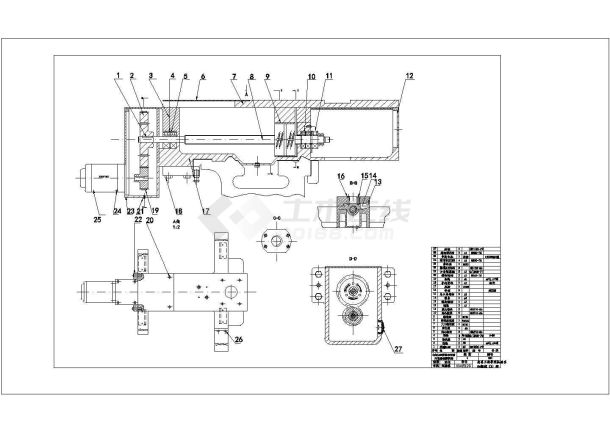 车床-CA6150普通车床的数控技术改造课程设计-图二