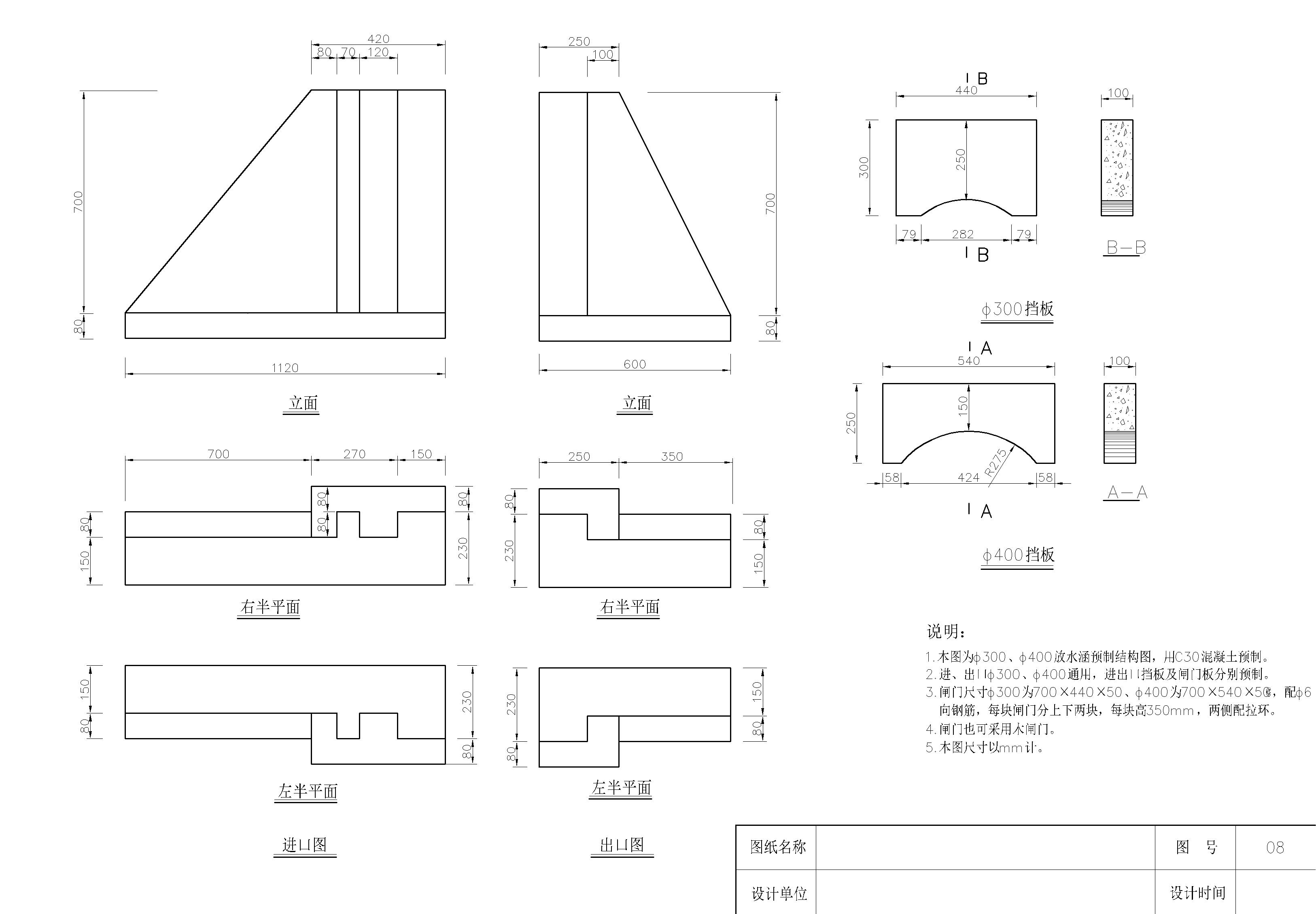 小型农田水利工程配套建筑物设计图册