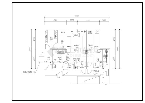 人民医院-PCR实验室建设项目-给排水施工图2022.11-图二