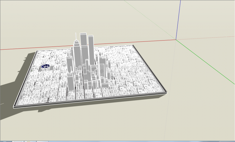 全方位简约简化城市的SU模型-图二