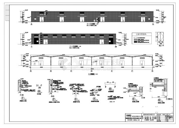华都工业园CAD设计施工图-图一