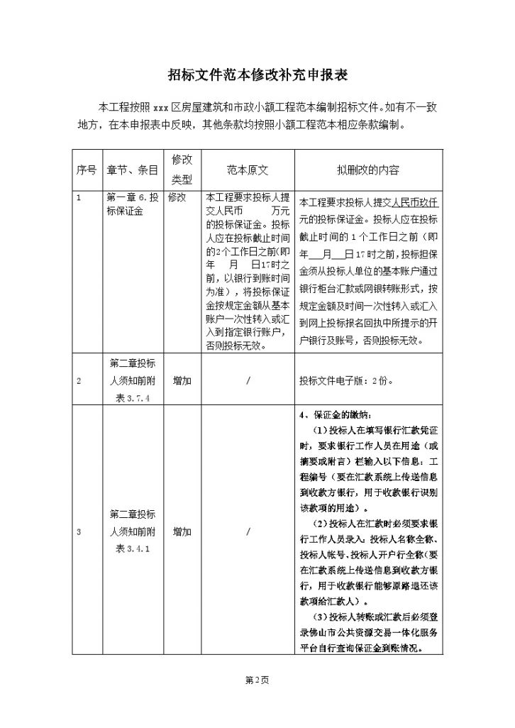 [广东]2015年中学围墙建筑工程招标文件(67页)-图二