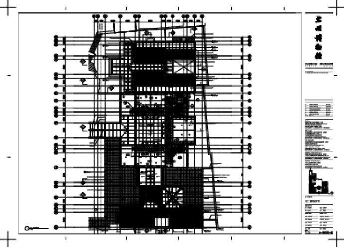 某市区博物馆C区建筑平面图纸_图1