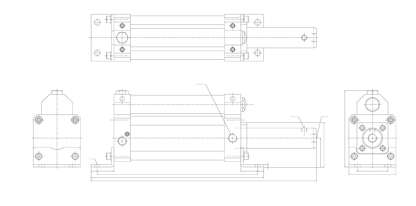 某某建筑DHA-110钢结构平面图CAD图