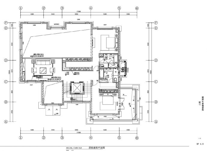 室内04-1 二层 平立面设计CAD图.dwg_图1