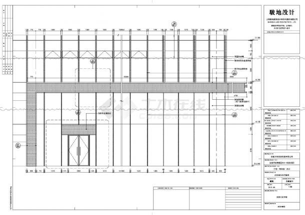 合肥万创高新区KC4-4地块项目-万创·高科港·办公楼节点CAD图-图二