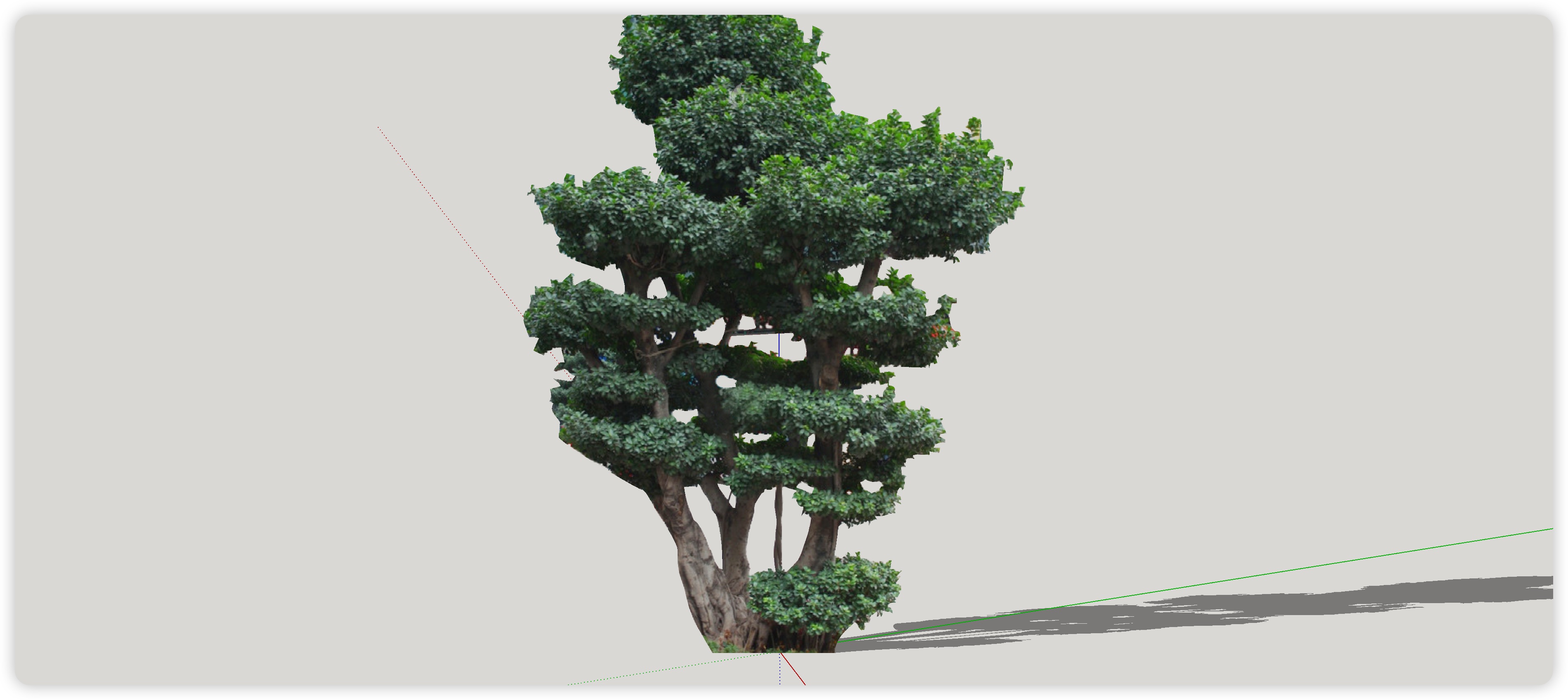 新中式树枝造型文化艺术景区必备导视系统_必然美享导视设计-站酷ZCOOL