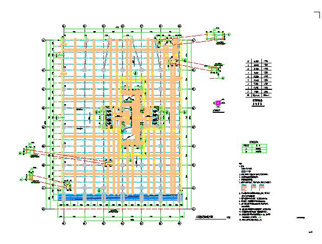 三层模板及板配筋平面图GGS-50.dwg