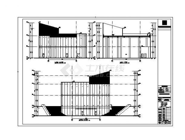 新某基国际大厦B3建筑施工图-图一