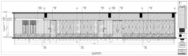 某高档民宿别墅建筑立面详图-图一