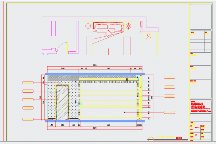 某地现代风格样板住宅设计施工图含CAD图纸_图1