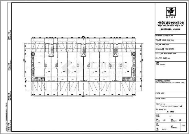 友建花苑叠拼户型全套施工cad图-图一