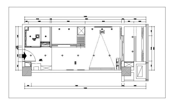 某精品小户型公寓室内设计装修图_图1