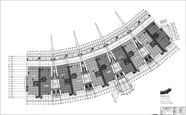 义乌中国小商品城福田市场一期工程-建施平面CAD图-图二