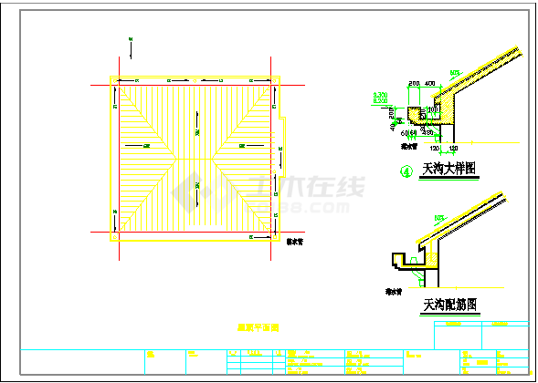 赣州两层别墅设计详细建筑施工图-图二