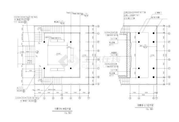 中式古建归雁亭全套施工图 -图一