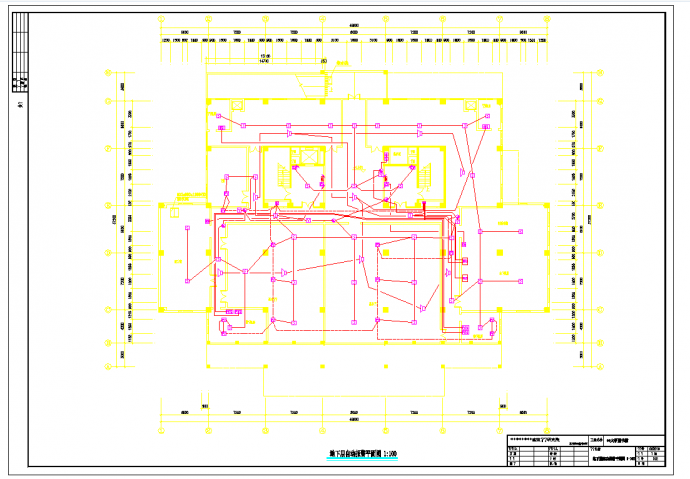 某地知名大学教学楼全套电气施工CAD图纸_图1