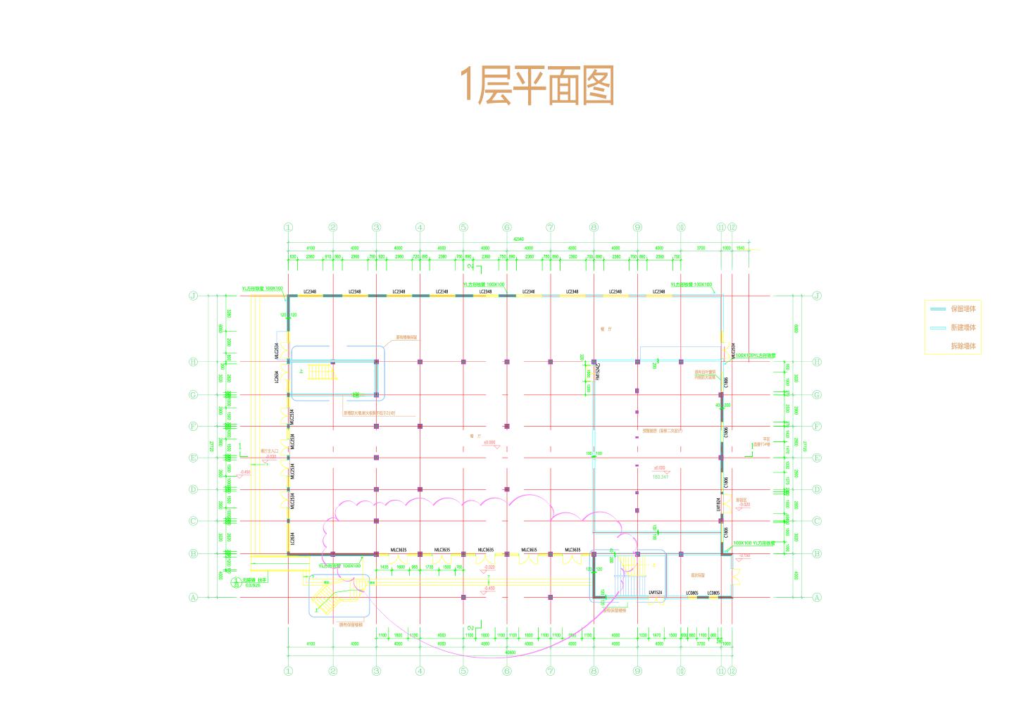 某杭州市多层影院建筑平面详图